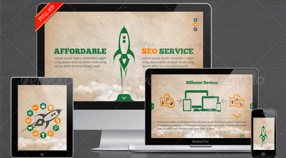 SEO Services Keynote Template